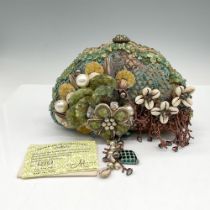 Mary Francis Shell and Beaded Clutch