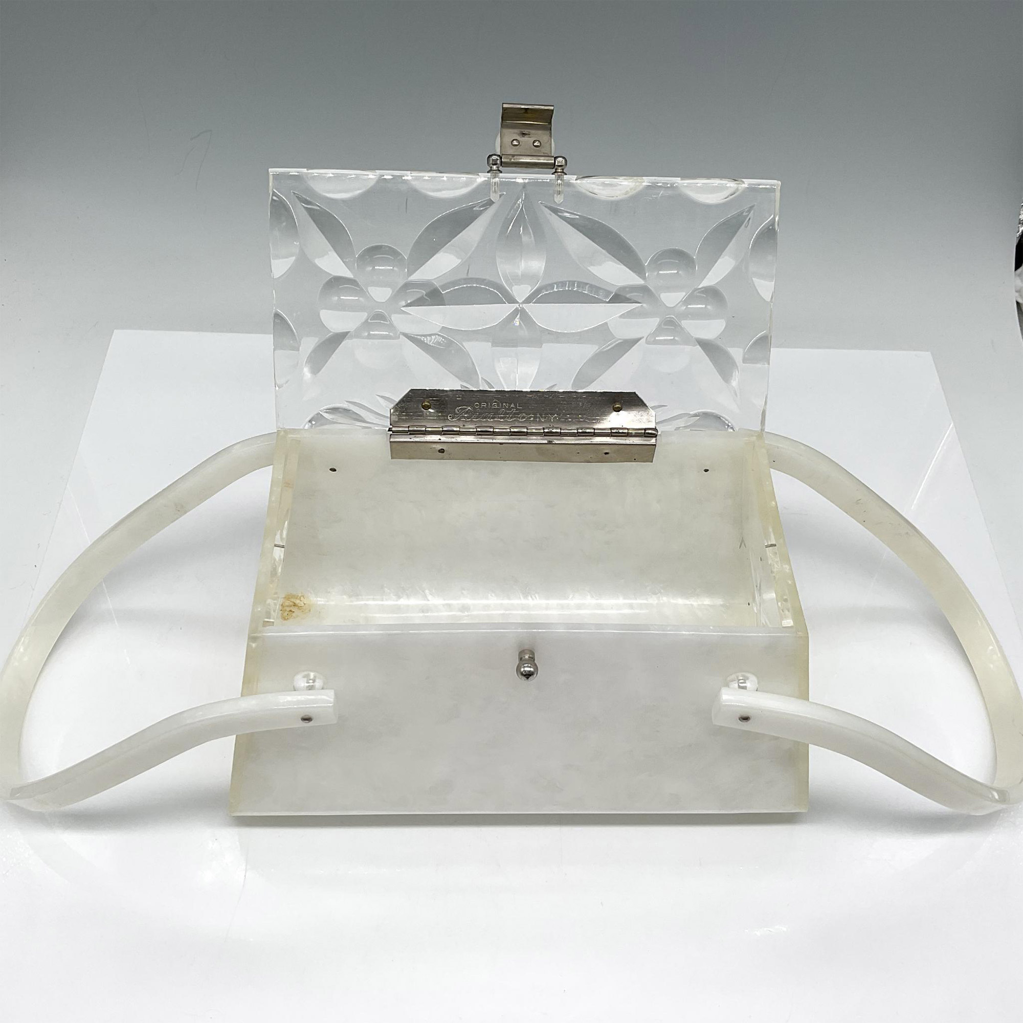 3pc Vintage Lucite Handbags - Image 3 of 4