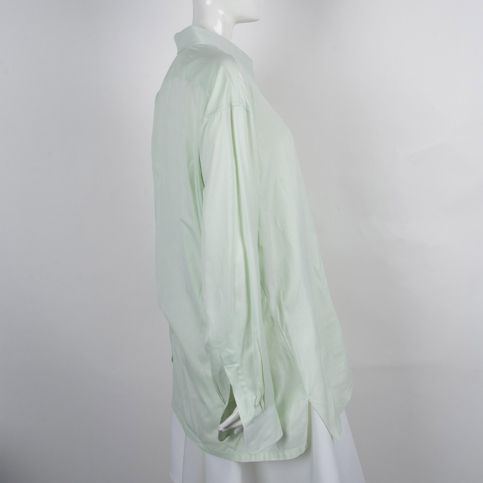 Charvet Men's Long Sleeve Cotton Shirt, Size Large/44.5 - Image 4 of 6