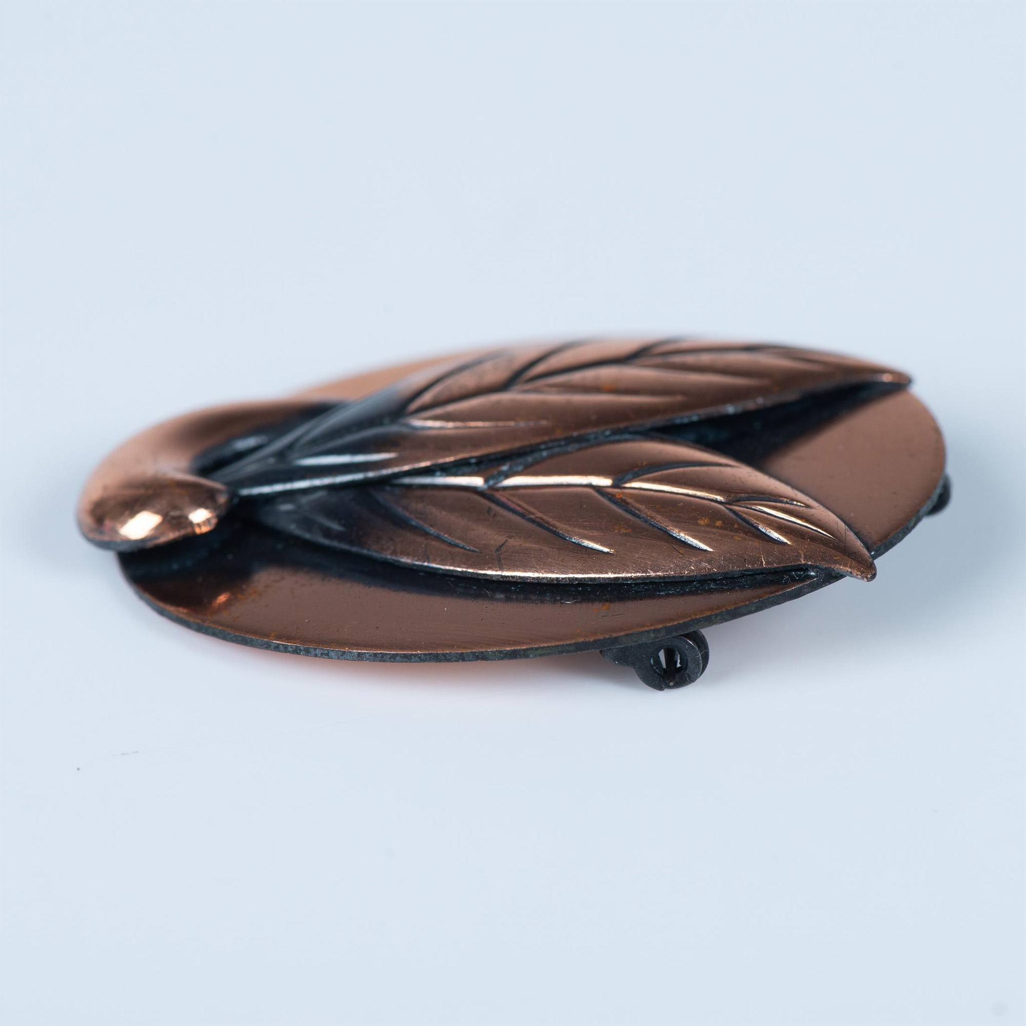 Beautiful Copper Metal Leaf Pendant Brooch - Image 3 of 3