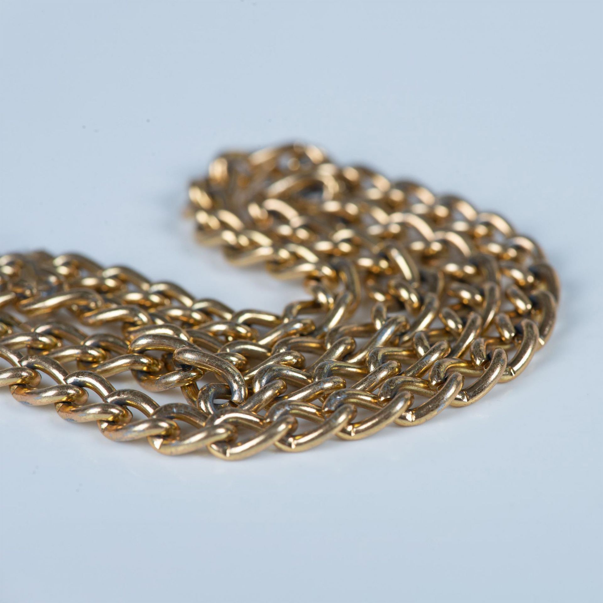 Nice Gold Tone Necklace Chain - Bild 5 aus 5