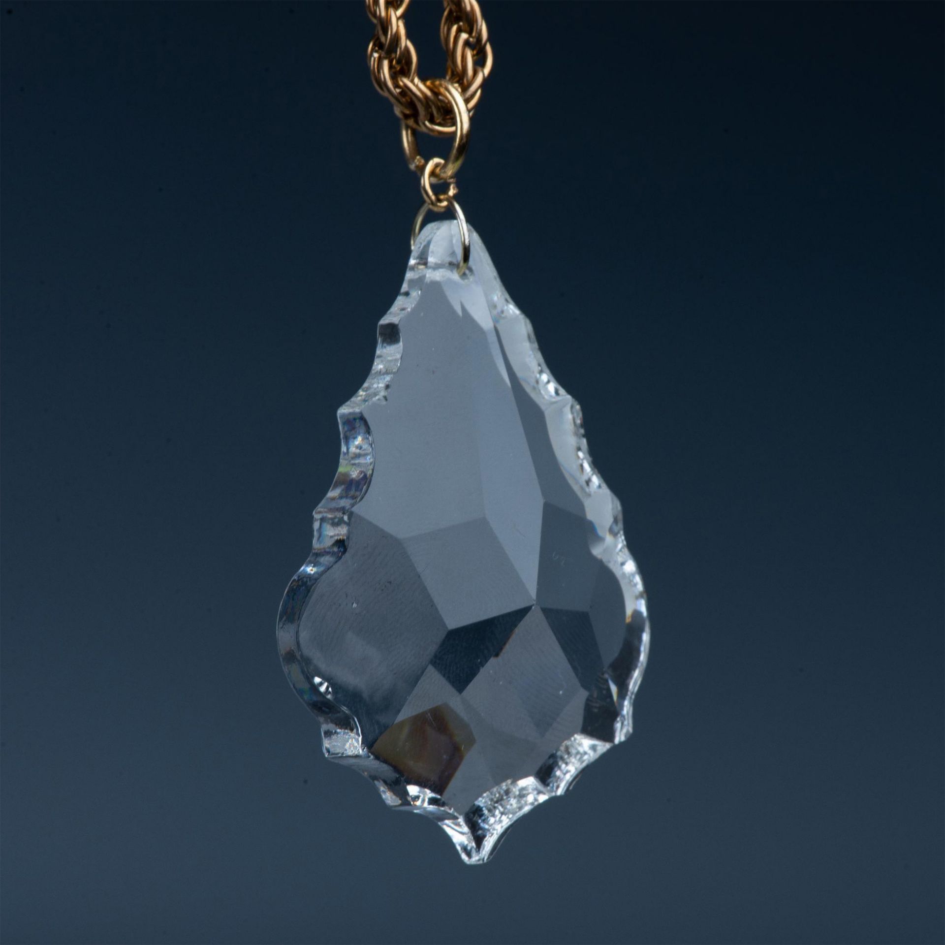 Gorgeous Large Crystal Chandelier Pendant Necklace - Image 4 of 4