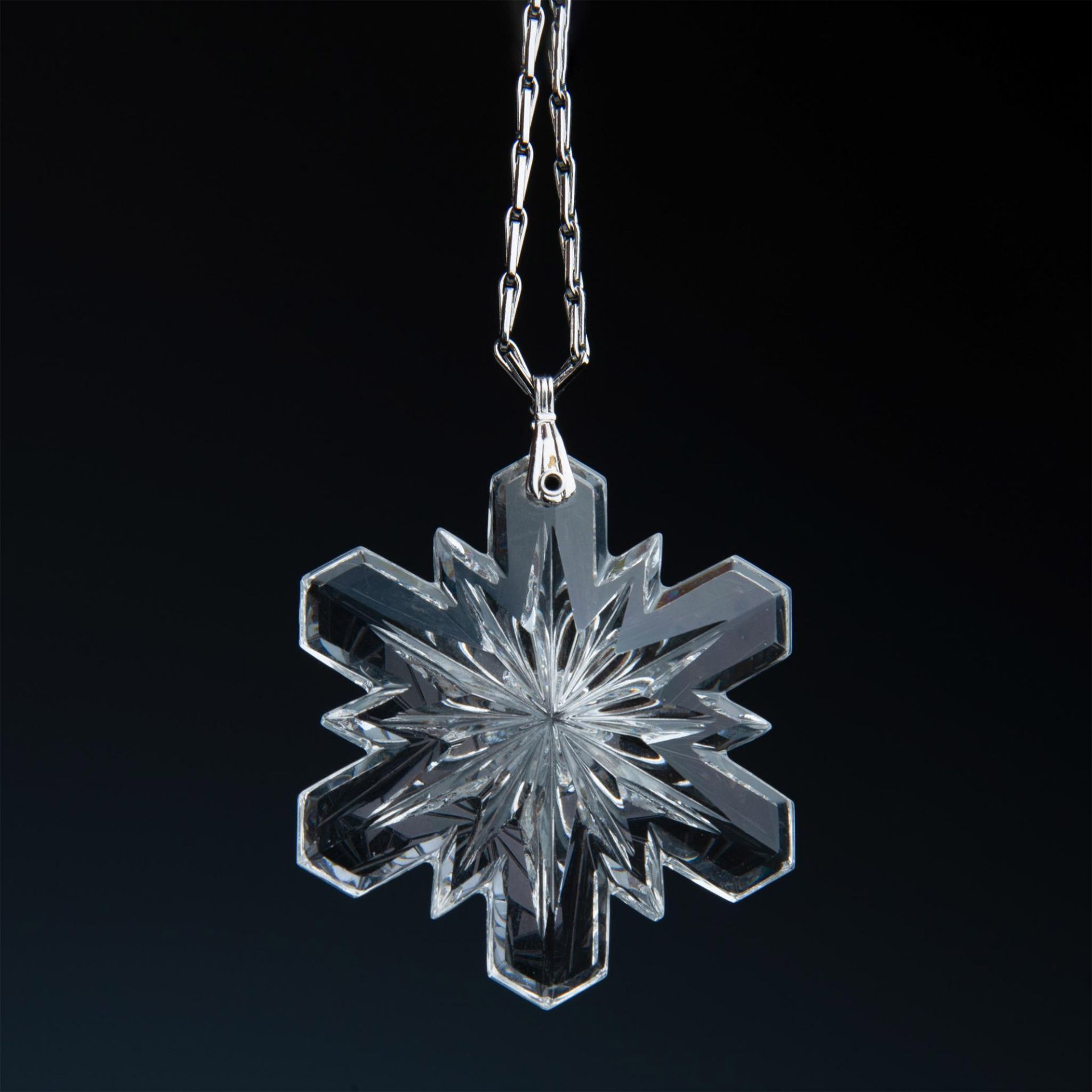Crystal Snowflake Pendant Necklace - Bild 3 aus 4