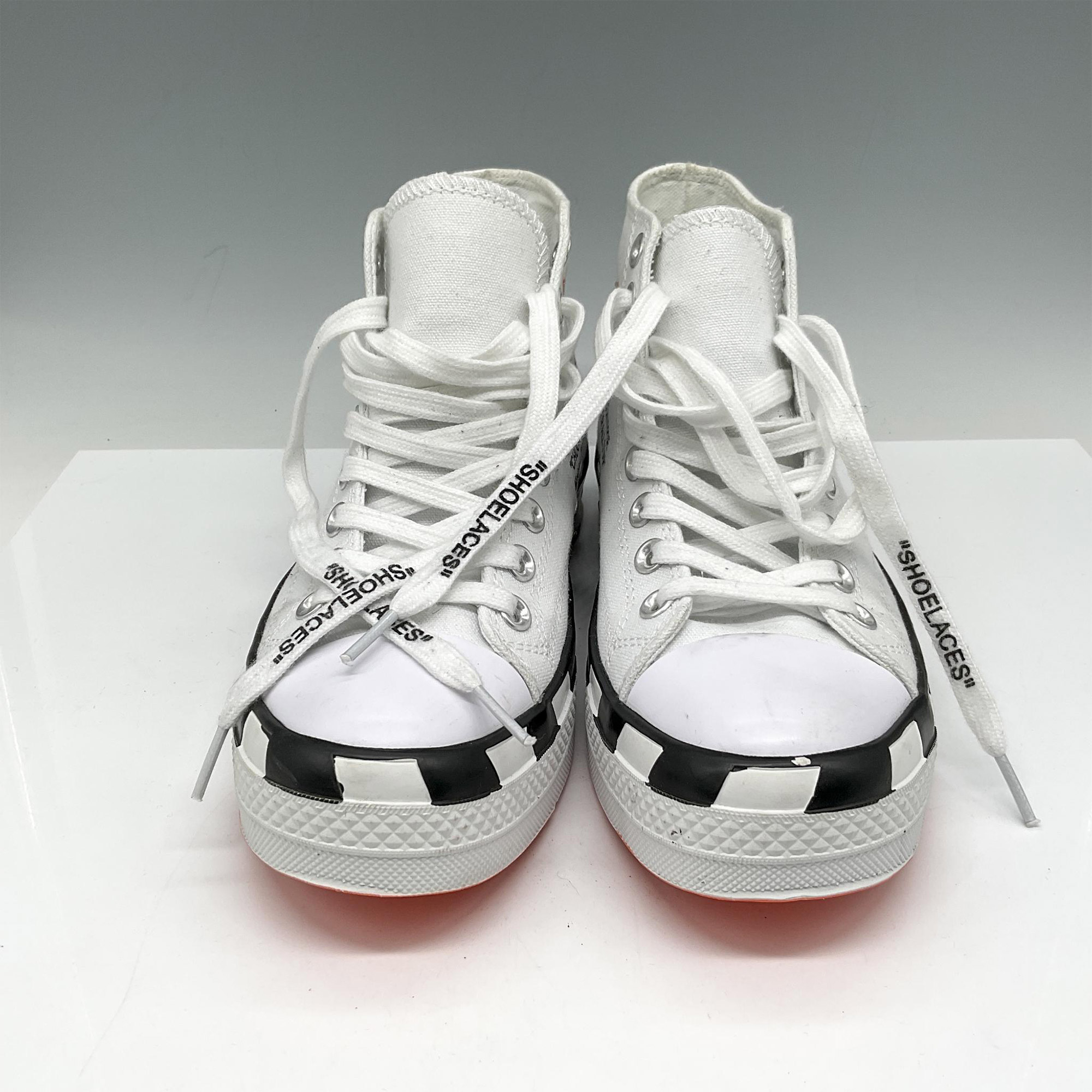 Converse Off-White Virgil Abloh Chuck 70 Sneakers - Image 2 of 6