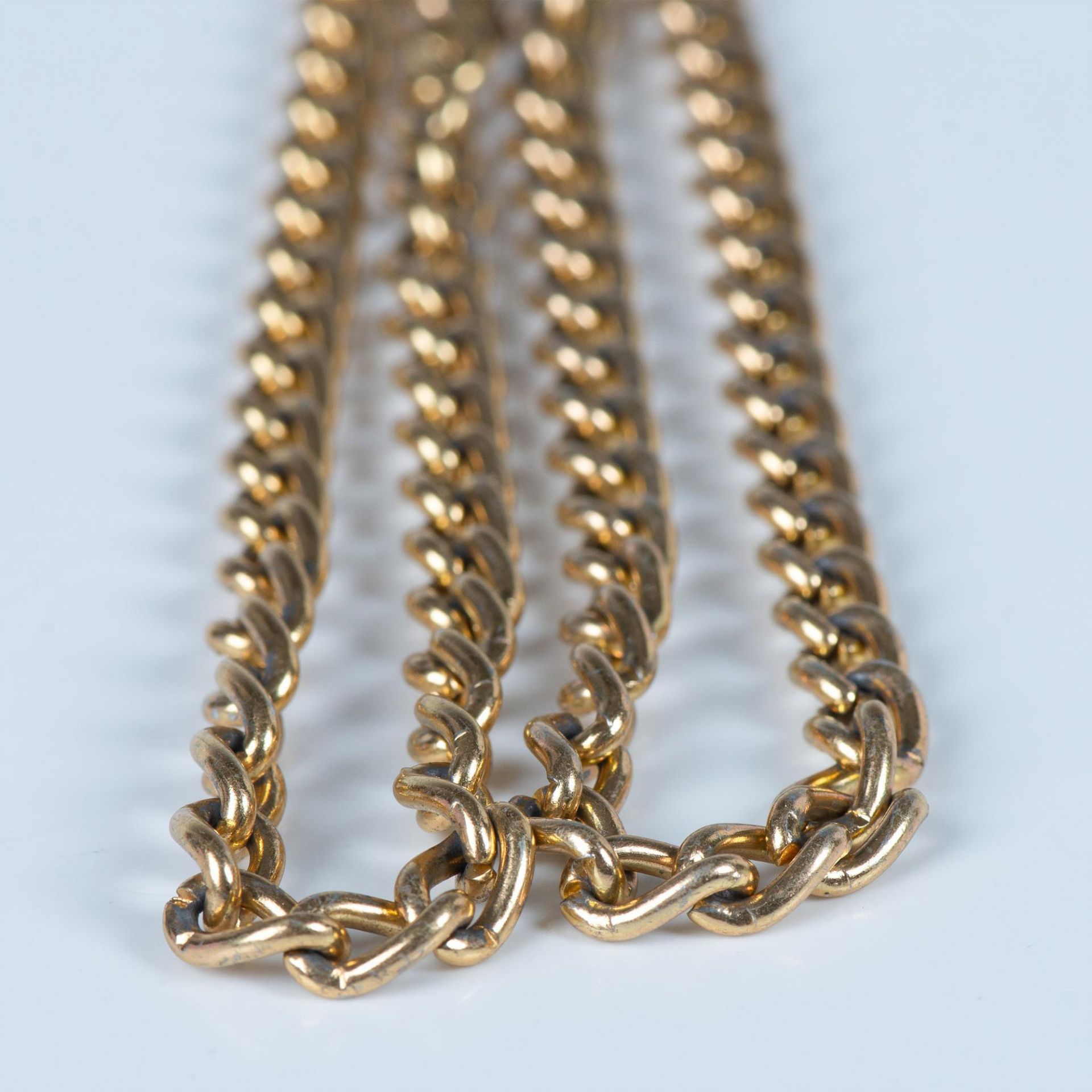 Nice Gold Tone Necklace Chain - Bild 3 aus 5