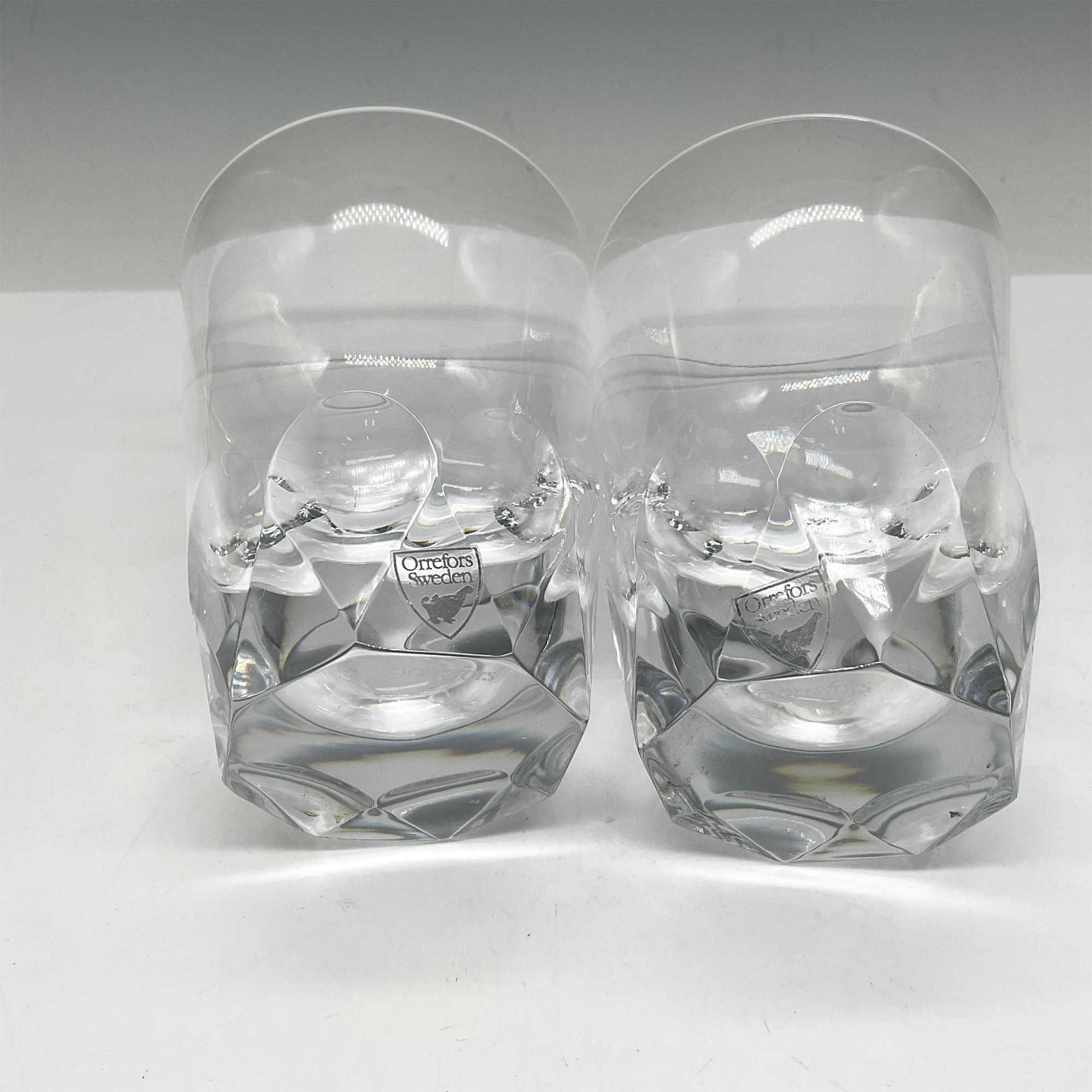 Orrefors Crystal Drink Glasses, Set of 2 - Image 3 of 4