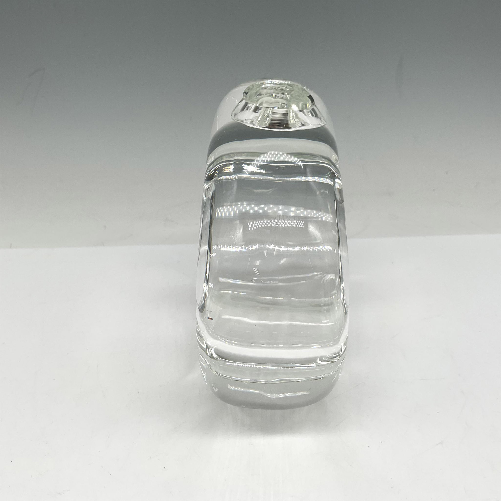 Orrefors Crystal Oval Candle Holder - Image 2 of 5