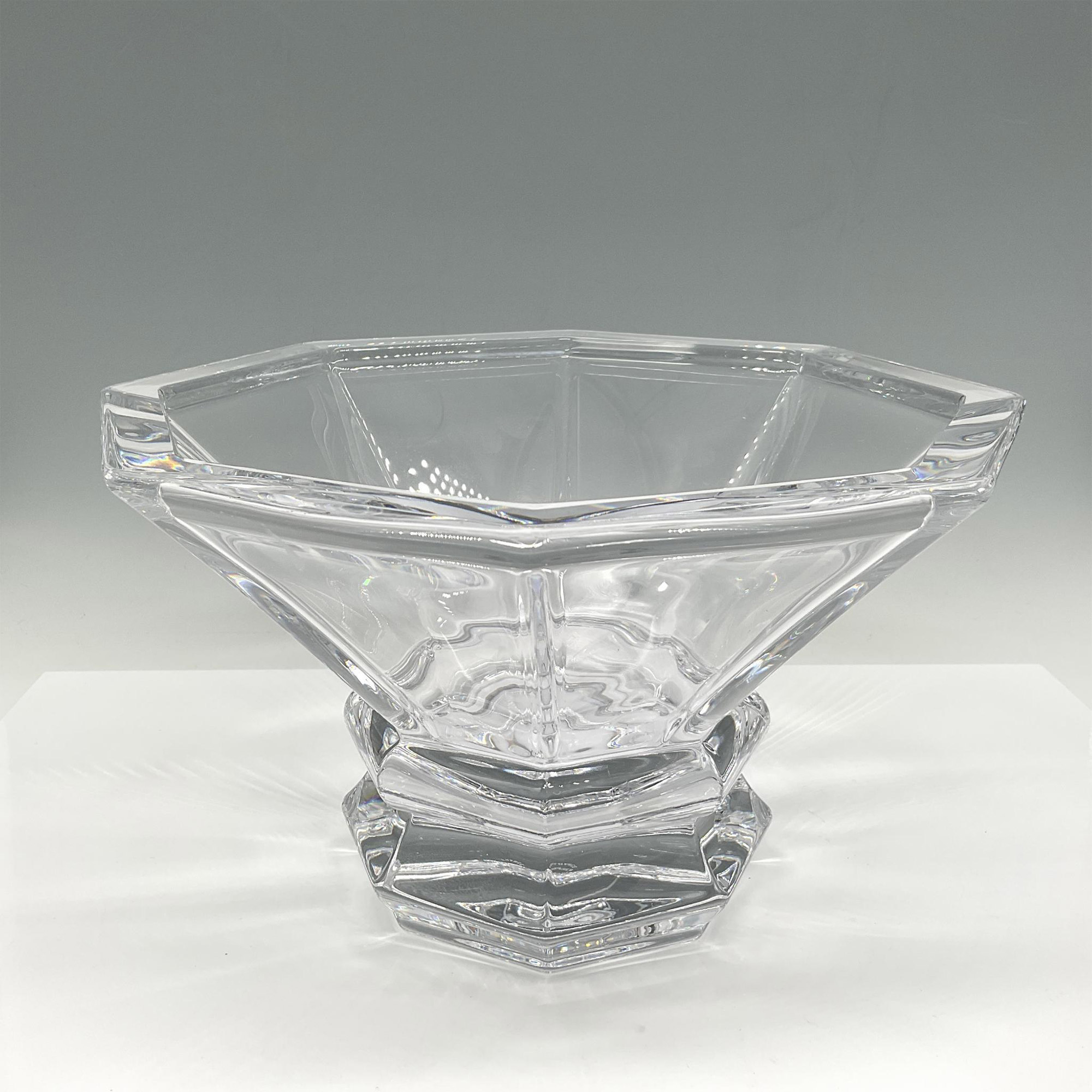 Sevres Crystal Hexagon Bowl