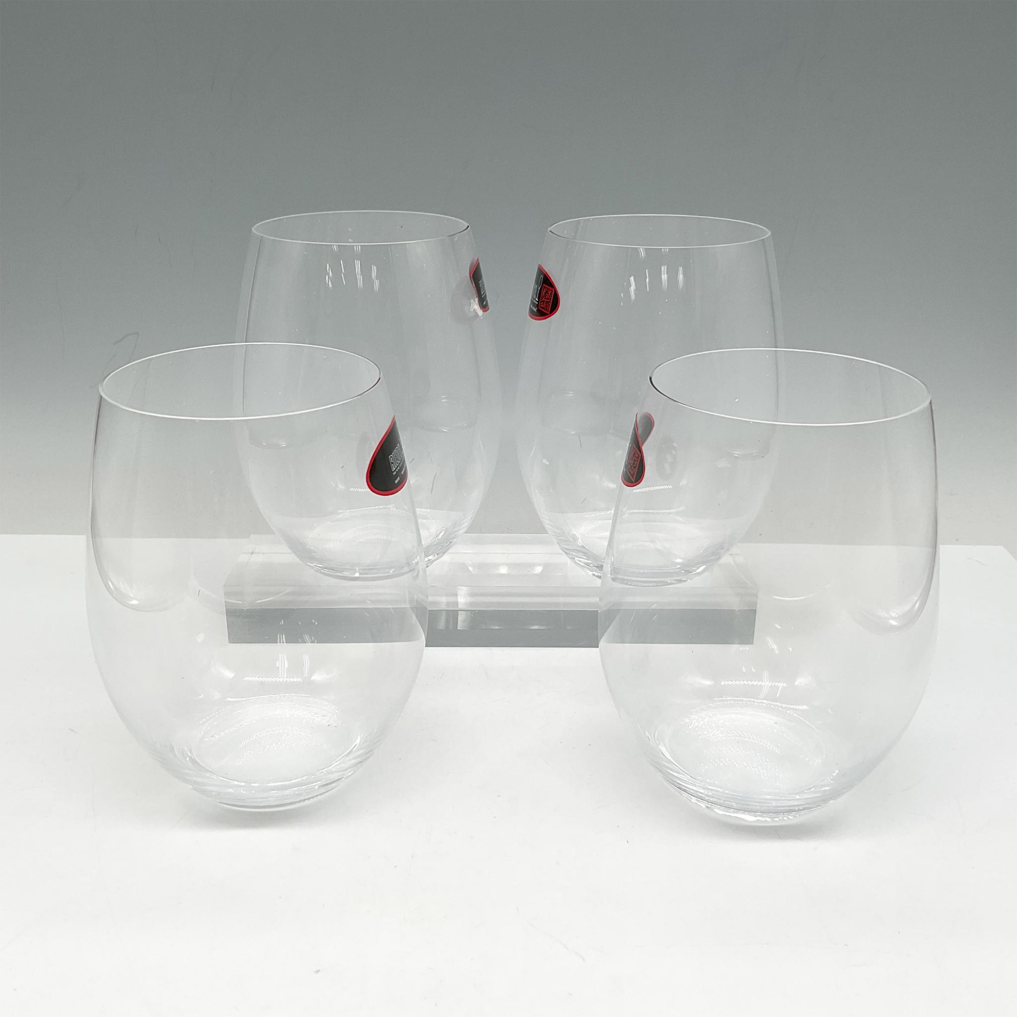 Riedel Crystal Glass Co., Wine Tumbler - Set of 4 - Image 3 of 4