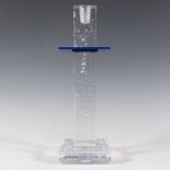 Kosta Boda Crystal Candle Holder, Tower Small