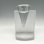 Kosta Boda Glass Candle Holder, Ice Age
