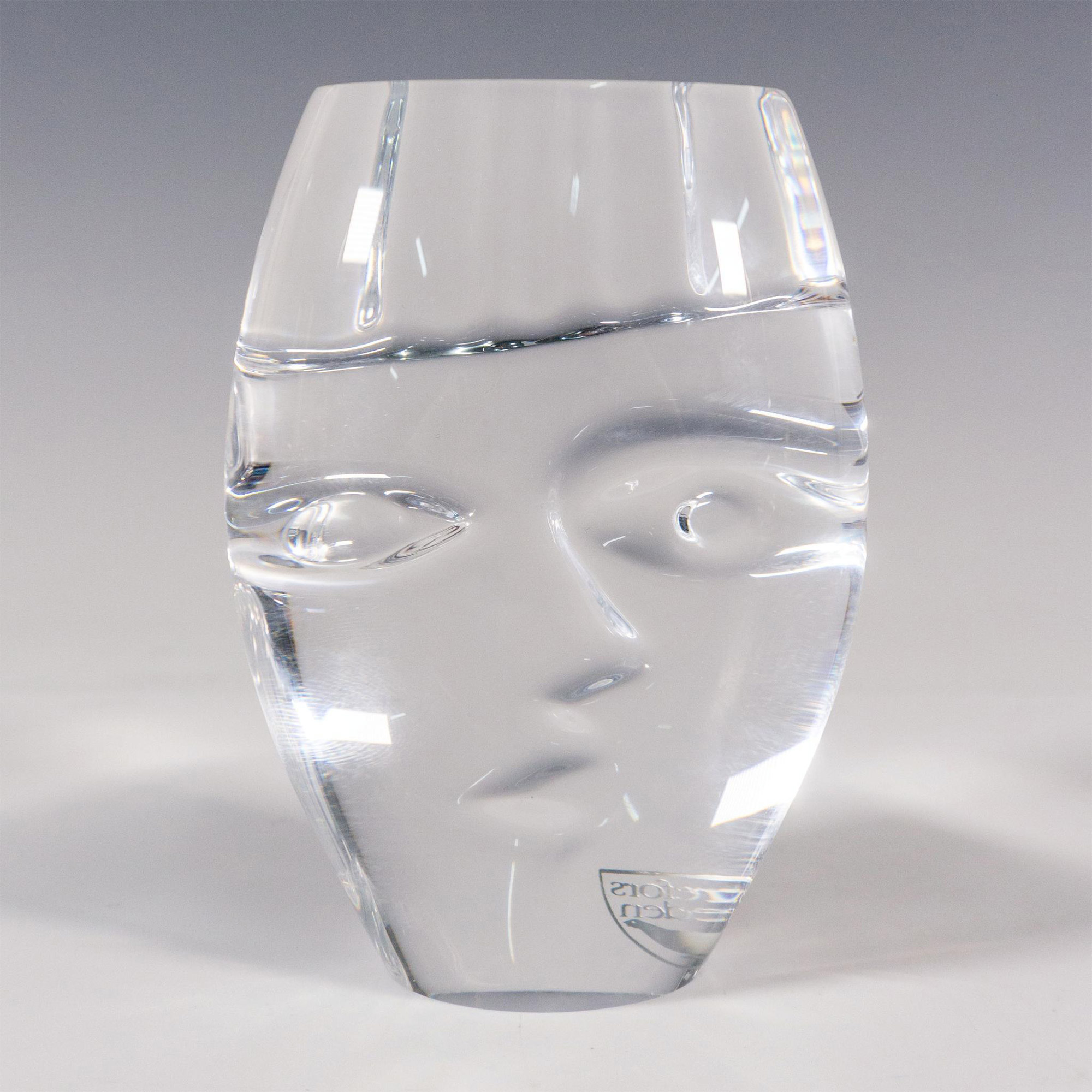 Orrefors Crystal Paperweight, Nefertiti - Image 2 of 3