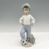 Lladro Porcelain Figurine, Starting Forward 1007605