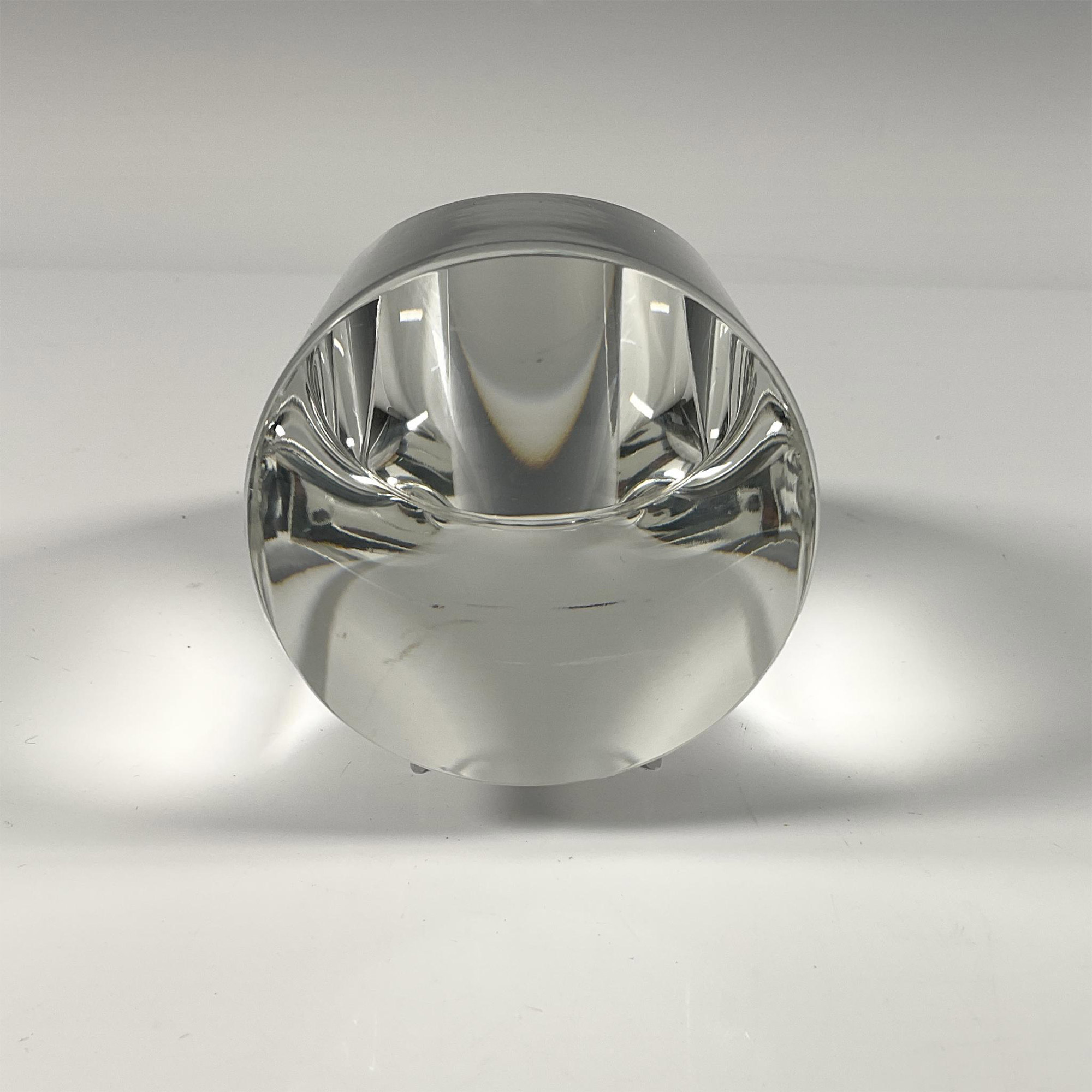 Orrefors Crystal Engravable Award, Concord Medium - Image 3 of 4