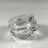 Orrefors Crystal Candleholder & Candle, Eko Clear Votive