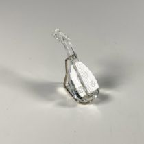 Swarovski Crystal Figurine, Lute Mandolin