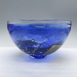 Kosta Boda Crystal Decorative Bowl, Satellite Blue 59252