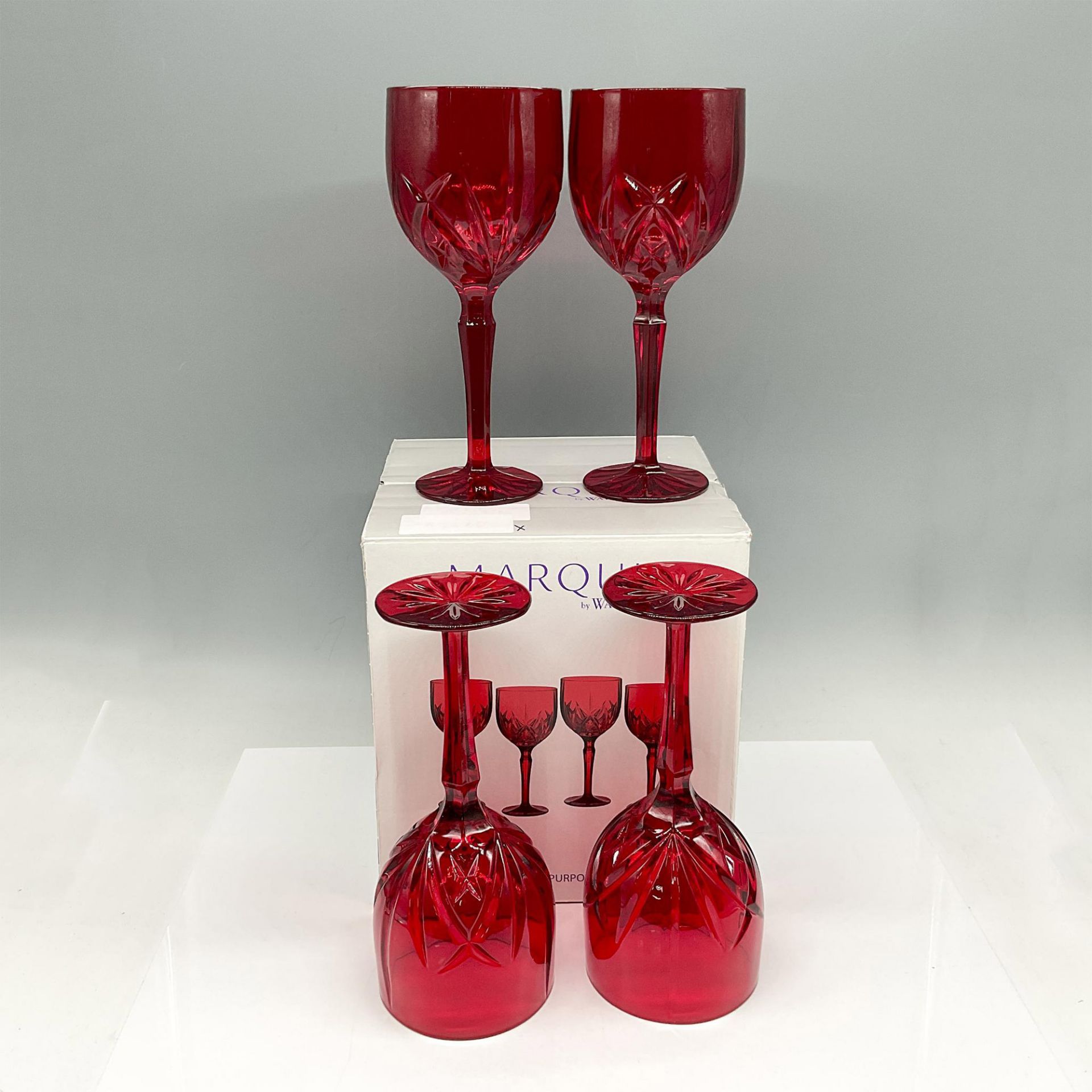 Marquis Waterford Brookside Red All Purpose Wine, Set of 4 - Bild 4 aus 4