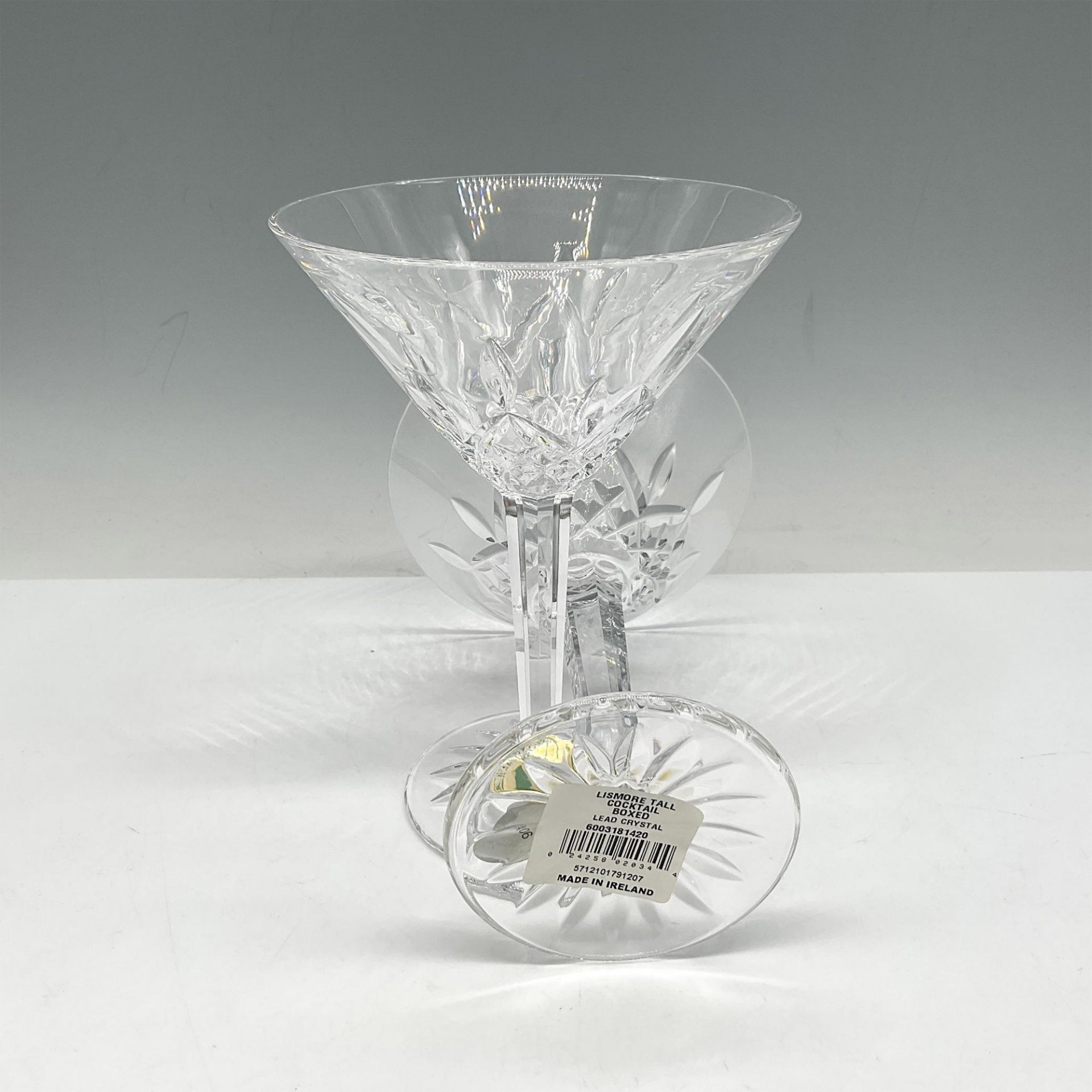 Pair of Waterford Crystal Martini Glasses, Lismore - Bild 3 aus 4