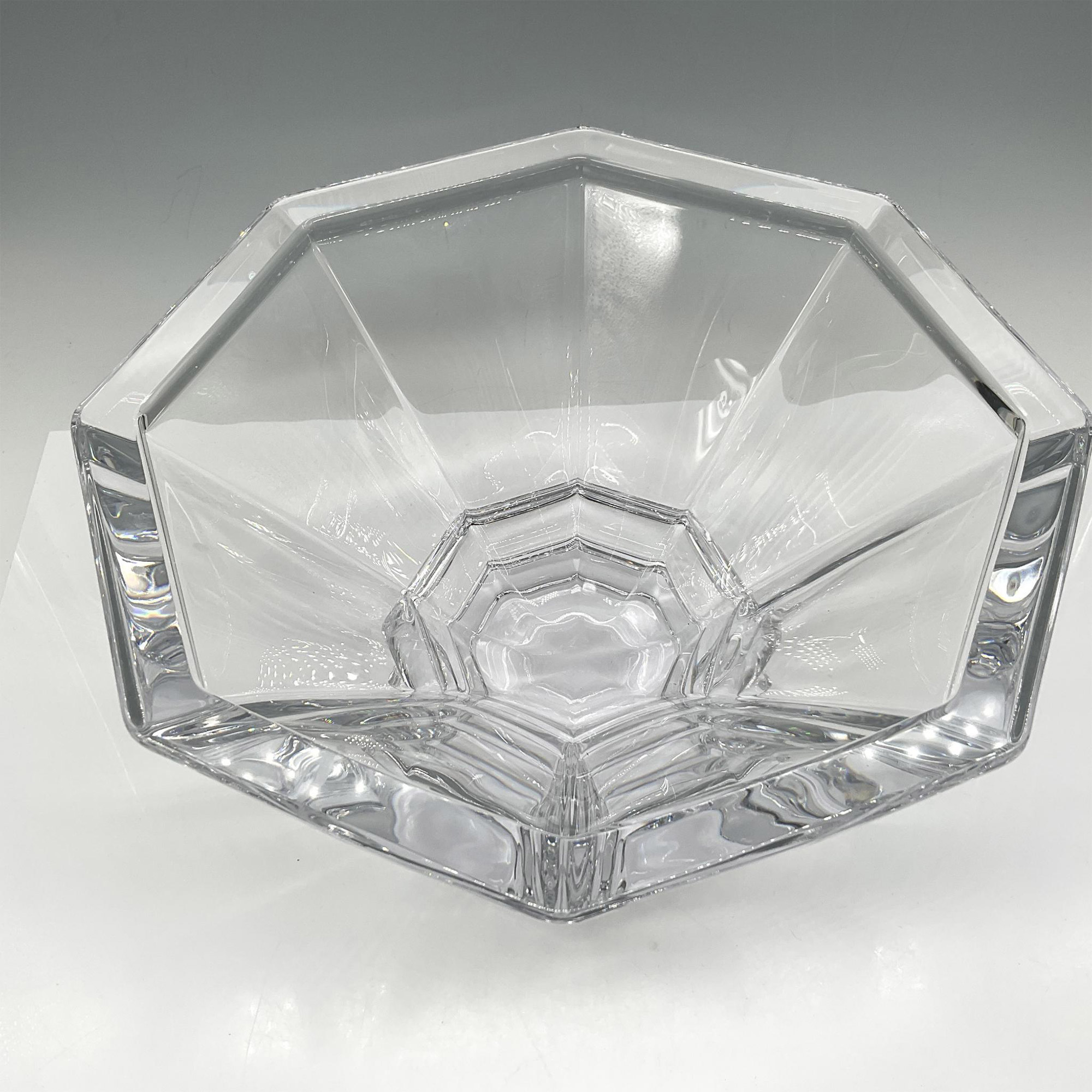 Sevres Crystal Hexagon Bowl - Image 2 of 3