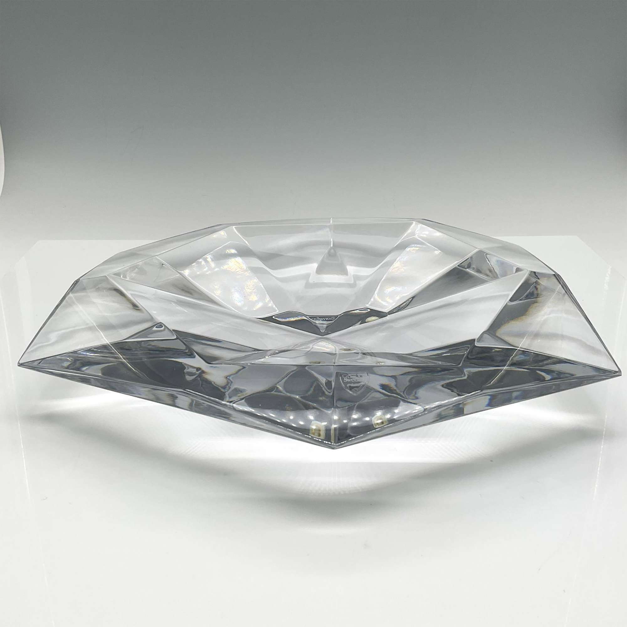 Orrefors Crystal Centerpiece Bowl