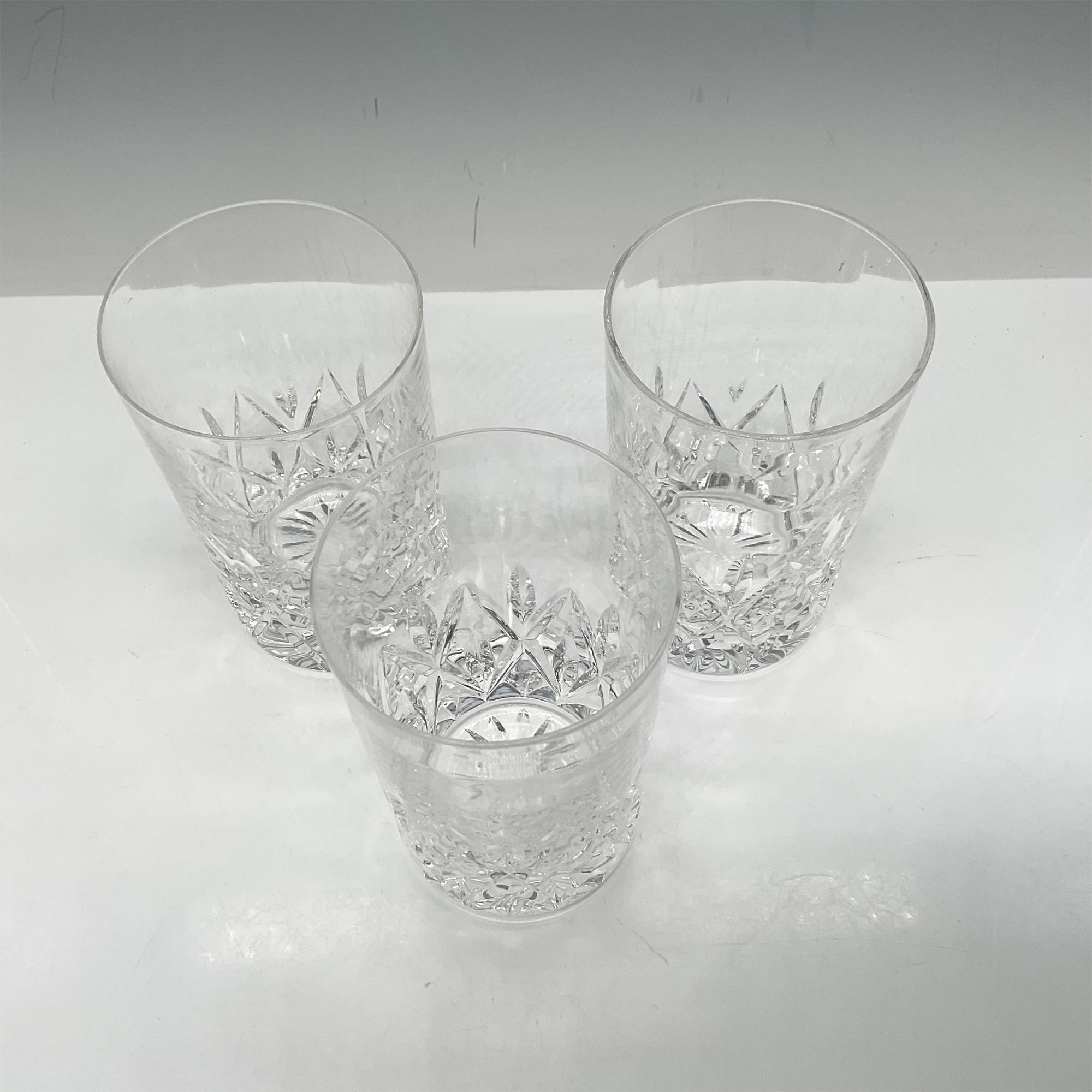 3pc Waterford Crystal Highball Glasses - Image 2 of 3