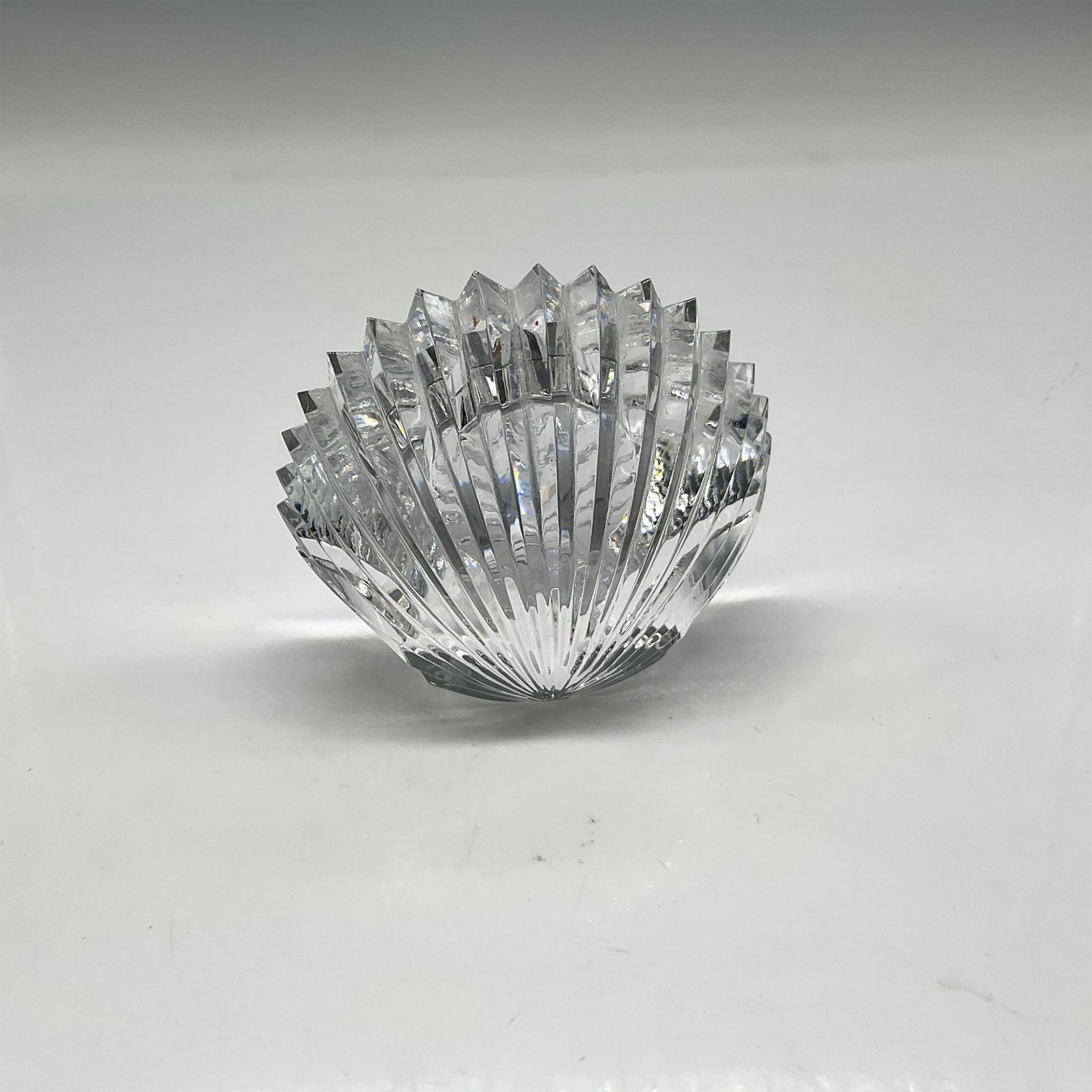 Waterford Crystal Table-Desk Clock, Shell - Bild 2 aus 3