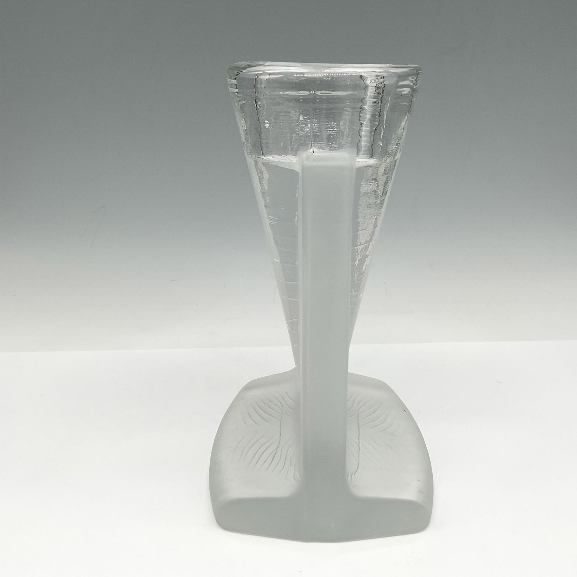 Kosta Boda Glass Candle Holder, Ice Age - Bild 2 aus 4