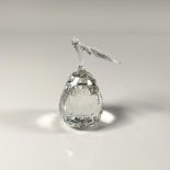 Swarovski Crystal Figurine, Pear