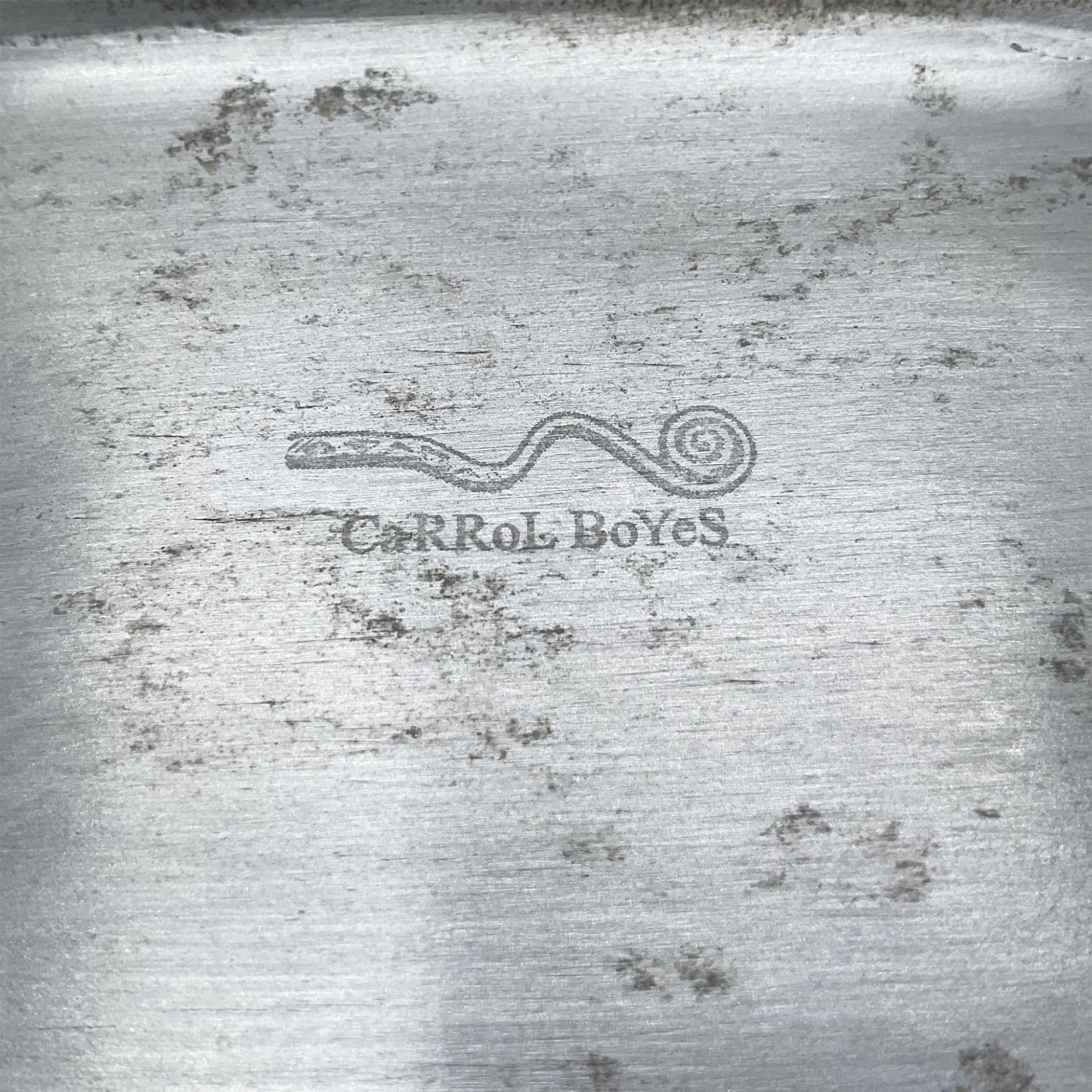 Carrol Boyes Aluminum Tray, Round Wave - Bild 4 aus 4