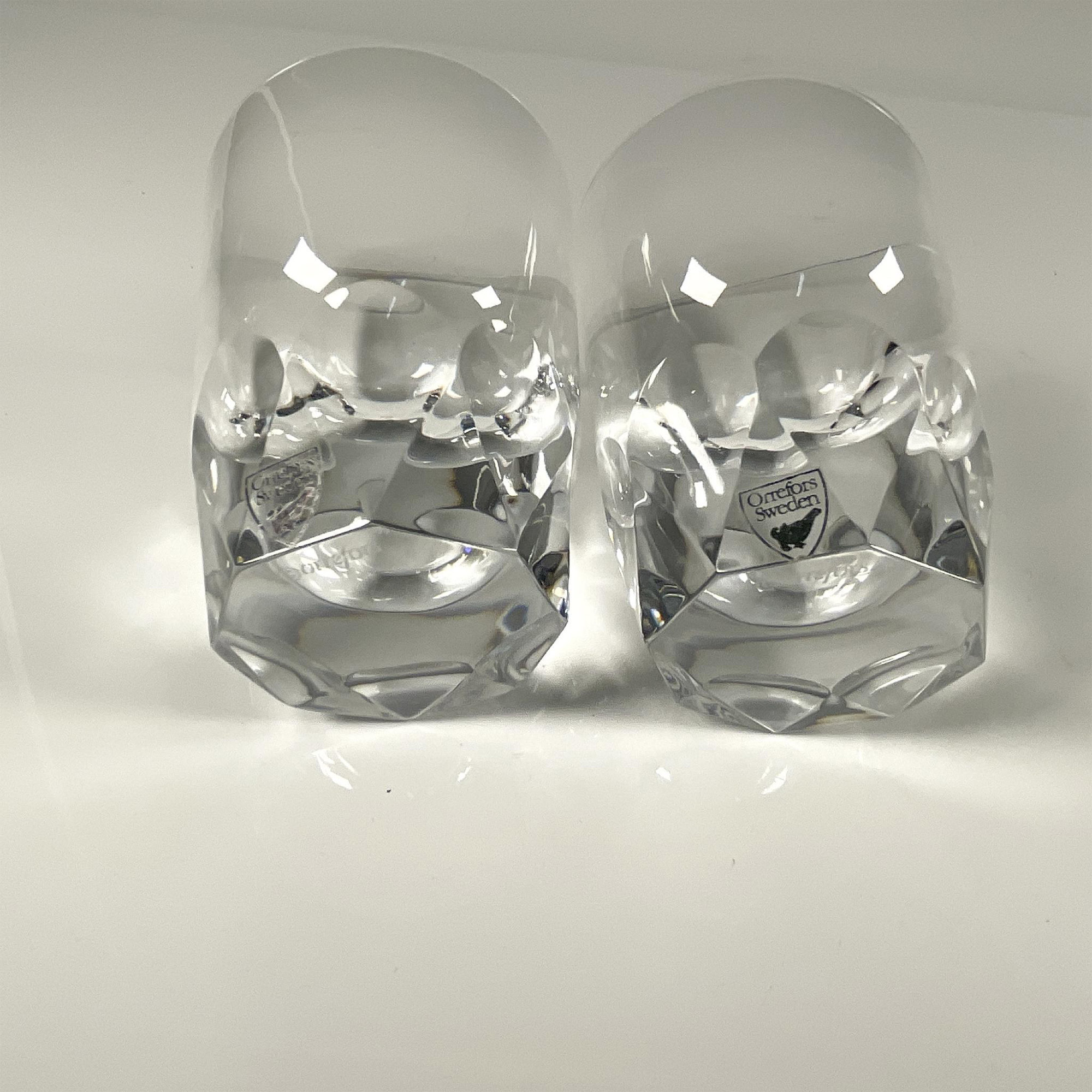 Pair of Orrefors Crystal Glasses, Carat Of Pair - Image 2 of 3