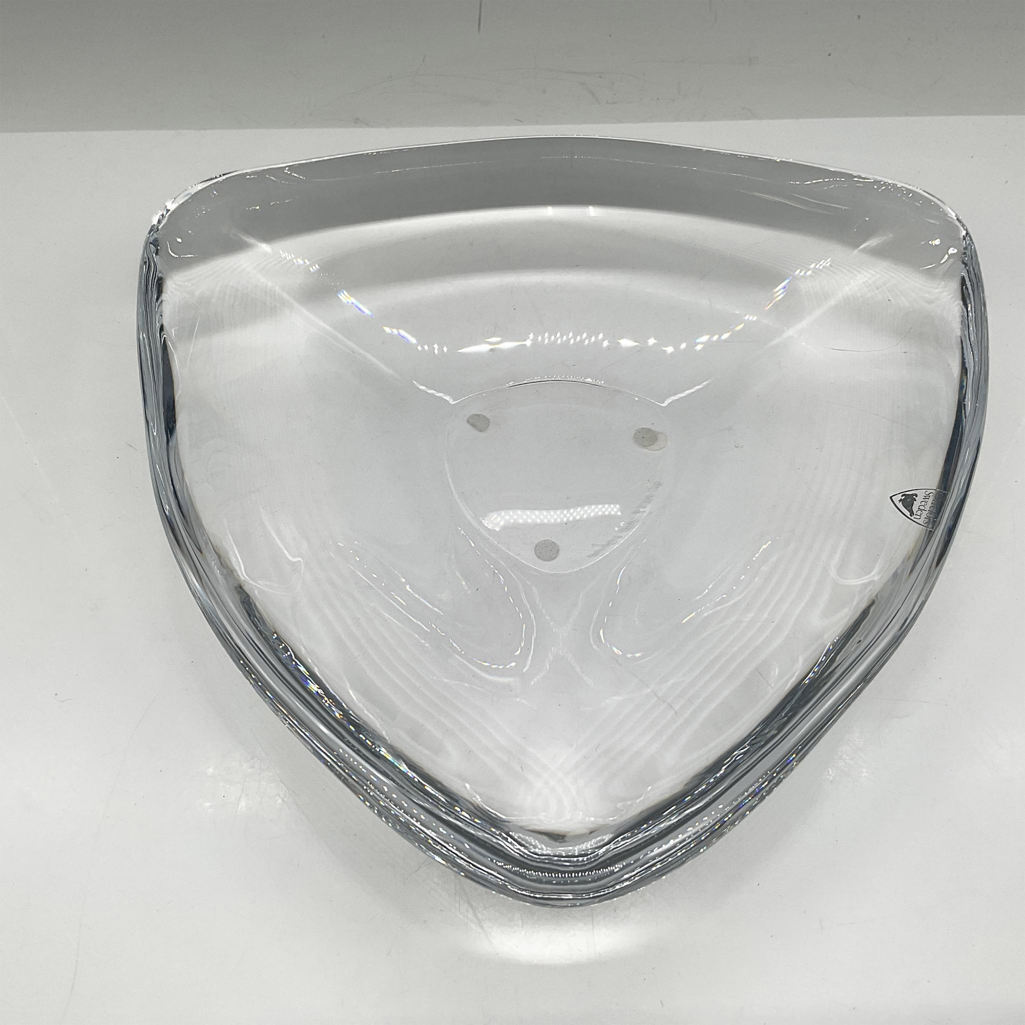 Orrefors Crystal Centerpiece Bowl, Samba - Image 2 of 4