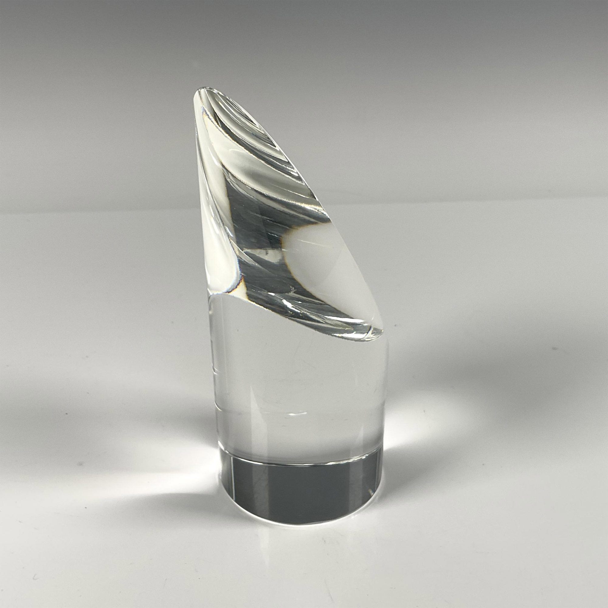 Orrefors Crystal Engravable Award, Concord Medium - Image 2 of 4