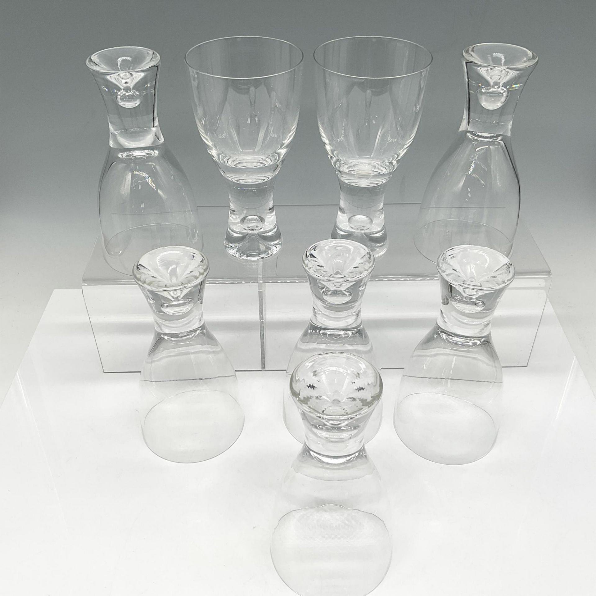 8pc Iittala Tapio Wine Glasses - Bild 3 aus 3