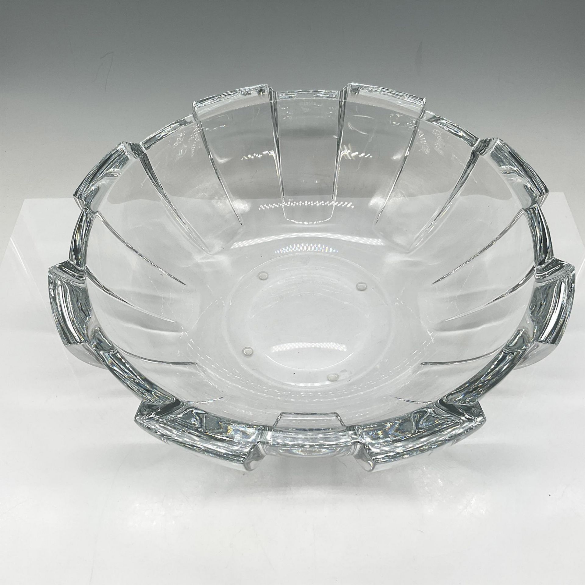 Orrefors Crystal Centerpiece Bowl, Revolution 12" - Bild 2 aus 4
