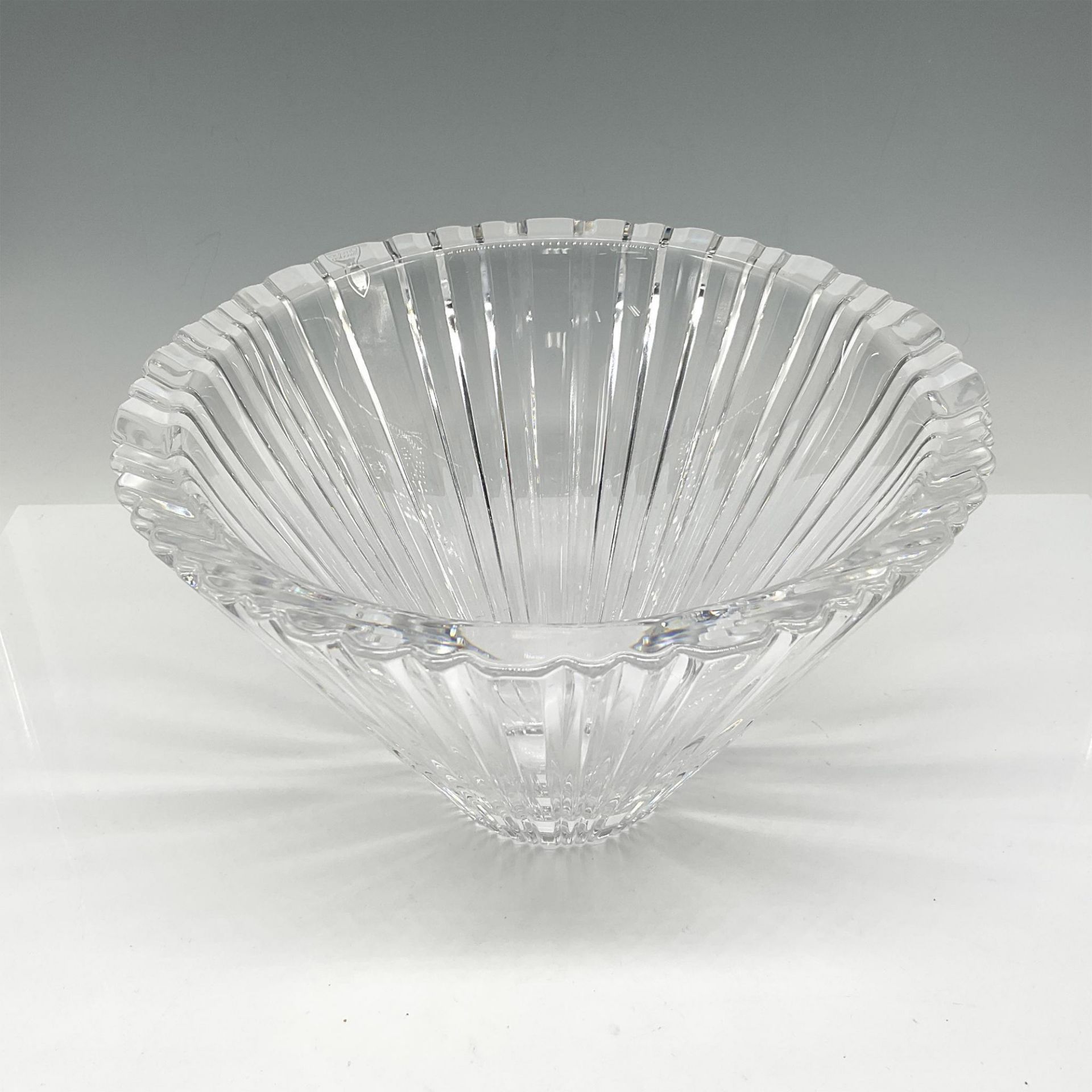 Orrefors Crystal Pleated Bowl - Bild 2 aus 3