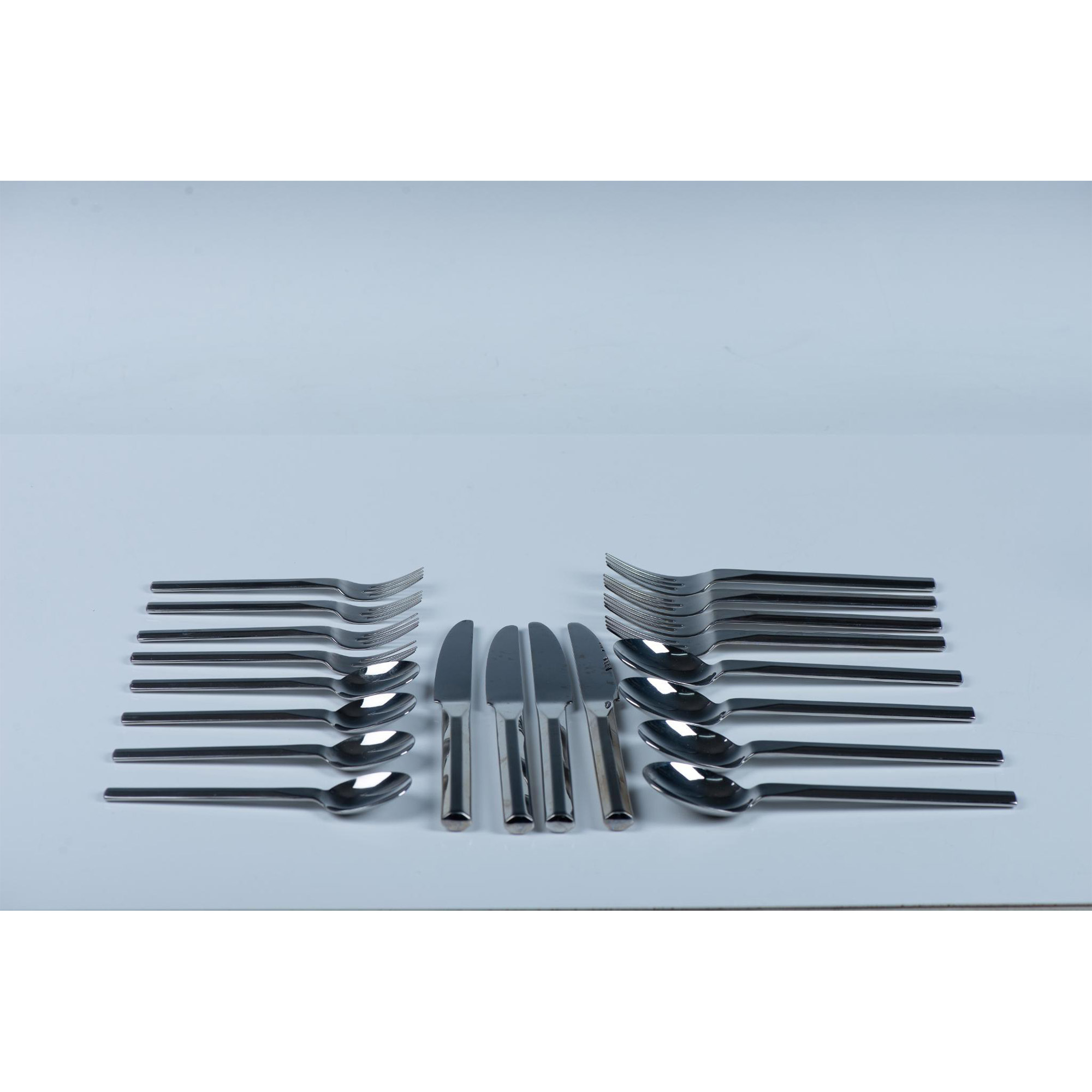 20pc Sasaki Stainless Steel Flatware Set, Service for 4