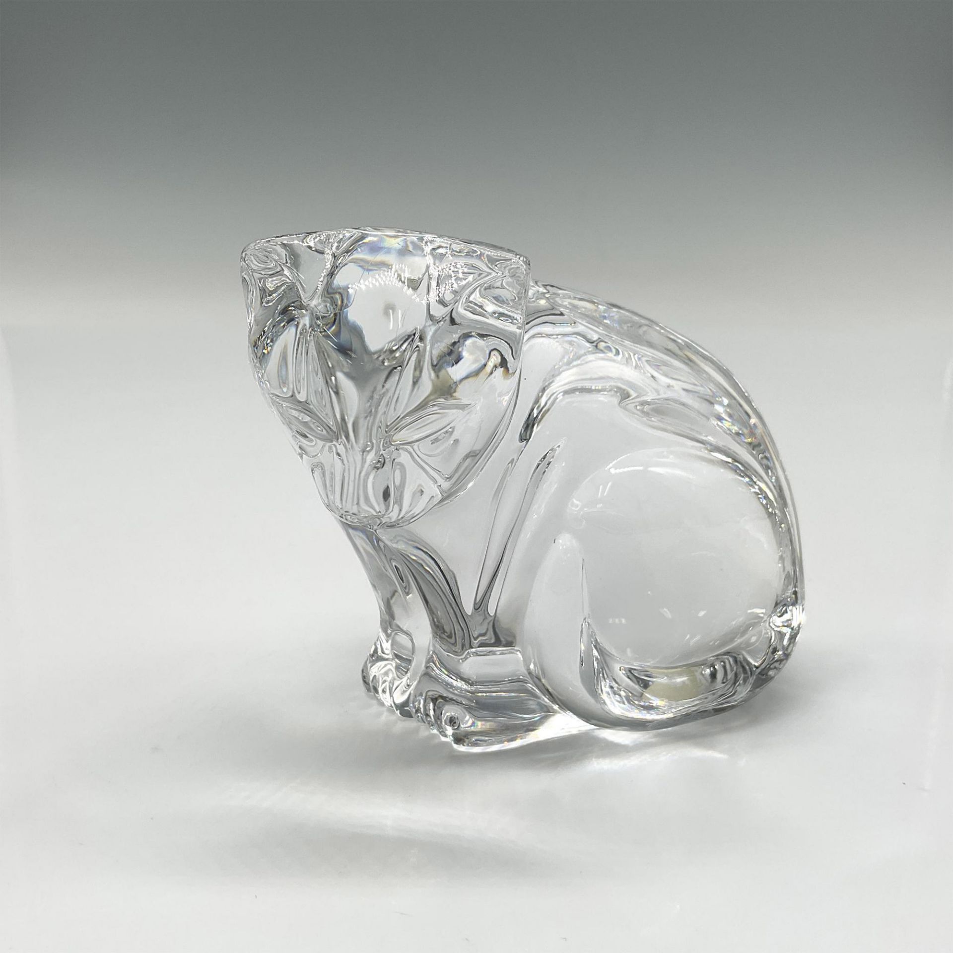 Waterford Crystal Paperweight, Cat