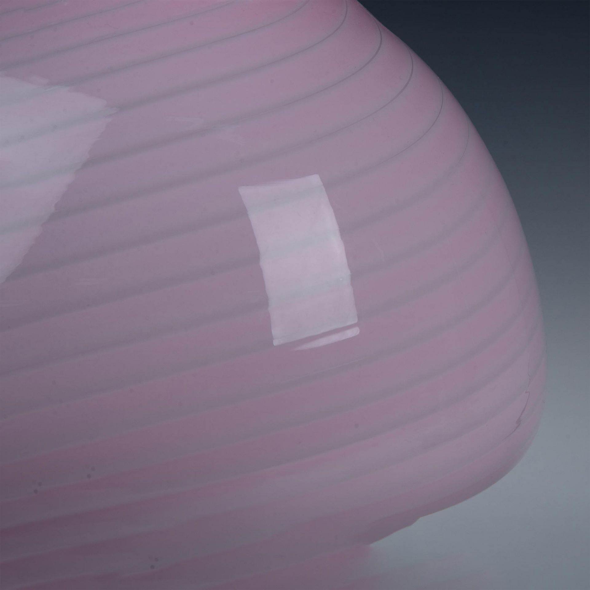 Vetri Murano Pink Glass Mushroom Lamp - Bild 3 aus 5