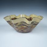 Seattle Glassing Studio Bowl, Large Incalmo Yellow-Multi