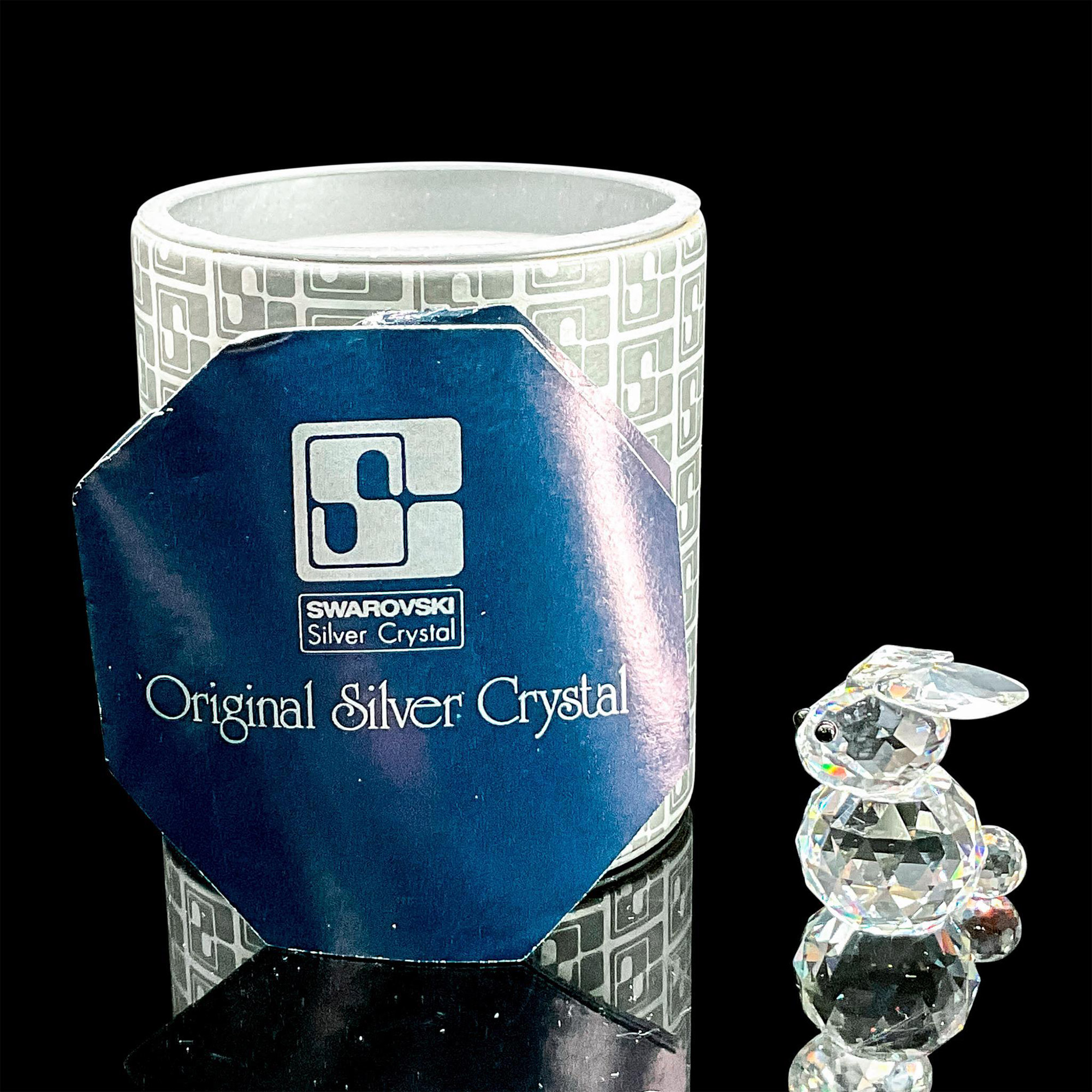 Swarovski Silver Crystal Figurine, Mini Rabbit - Bild 5 aus 5