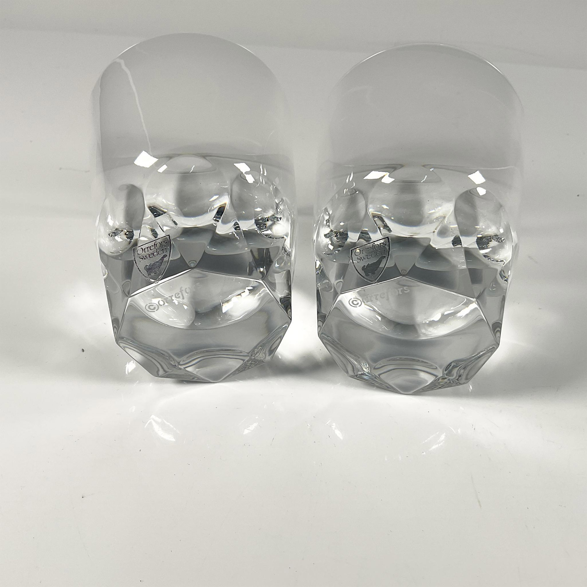 Pair of Orrefors Crystal Glasses, Carat Of Pair - Bild 2 aus 3