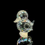 Swarovski Silver Crystal Figurine, Mini Standing Duck
