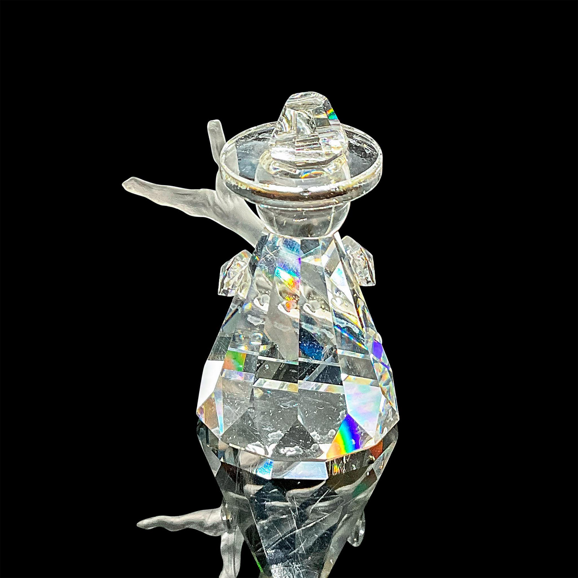 Swarovski Silver Crystal Figurine, Nativity Shepherd - Image 2 of 4