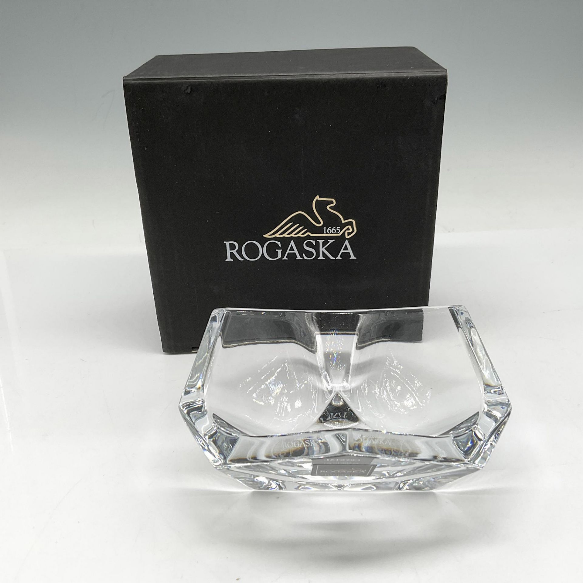 Rogaska Crystal Mini Bowl, Prism - Image 4 of 4