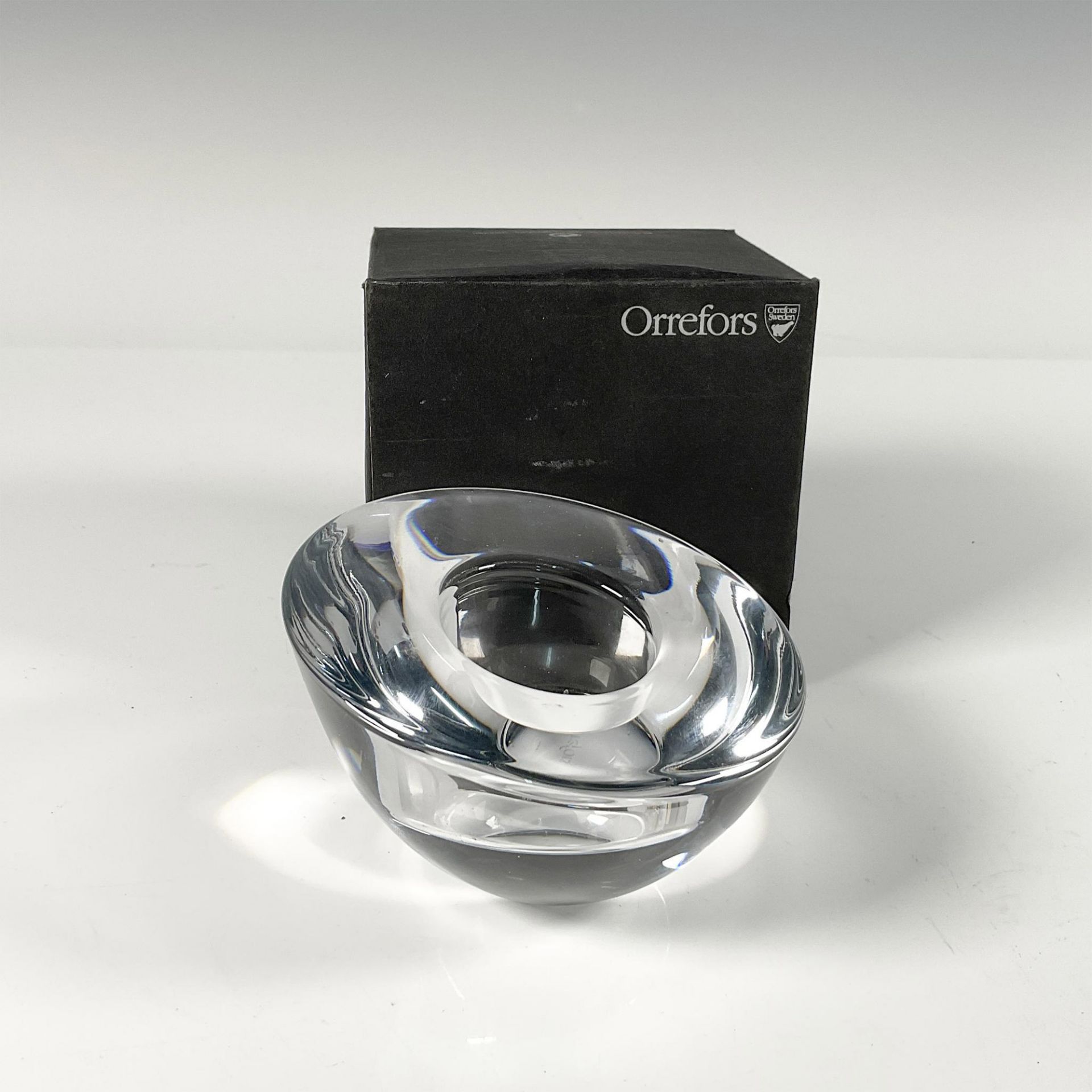 Orrefors Crystal Candleholder, Delight - Image 4 of 4