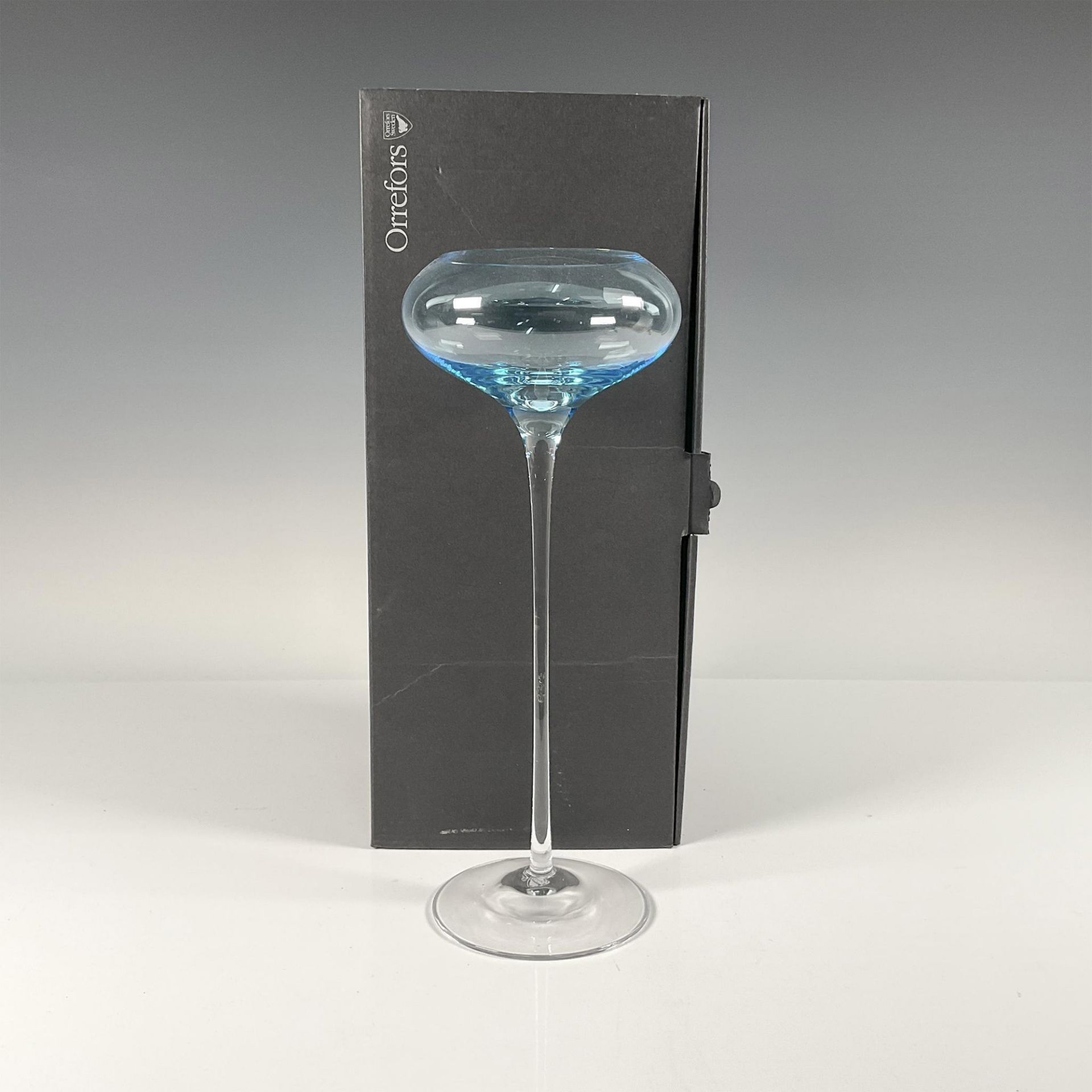 Orrefors Crystal Cordial Glass, Ceremony Blue - Image 3 of 3