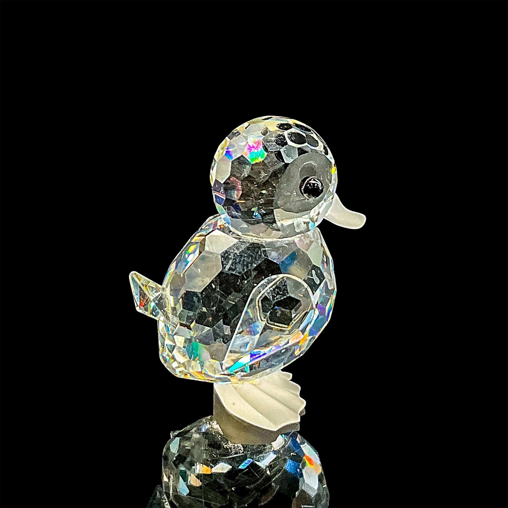 Swarovski Silver Crystal Figurine, Mini Standing Duck - Image 2 of 4