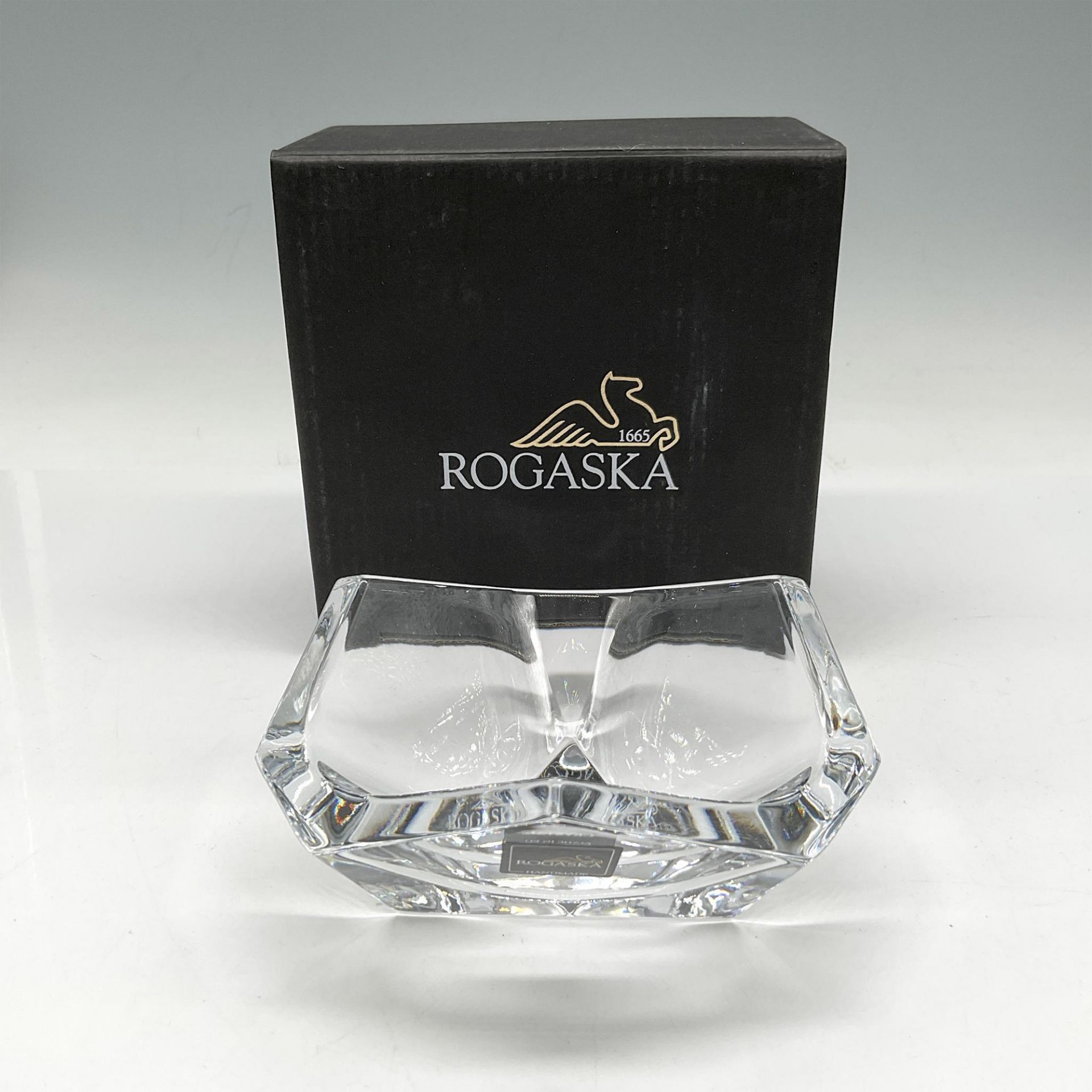 Rogaska Crystal Mini Bowl, Prism - Image 4 of 4