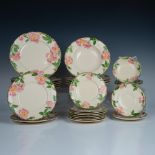 25pc Franciscan Desert Rose China Dinnerware